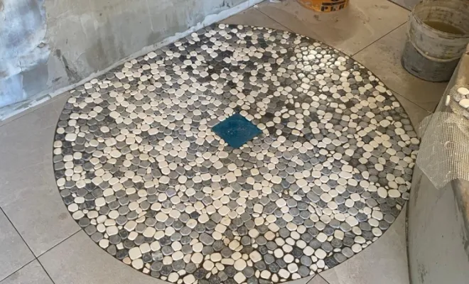 Pose de faïence dans un spa près de Thônes