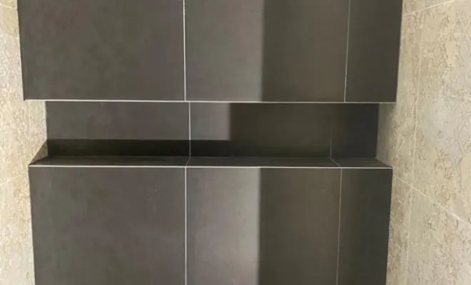 RÉNOVATION D'UNE SALLE DE BAIN AVEC BAIGNOIRE AVEC POSE DE CARRELAGES EN MOSAÏQUES À ANNECY, Annecy, Impoco Catania