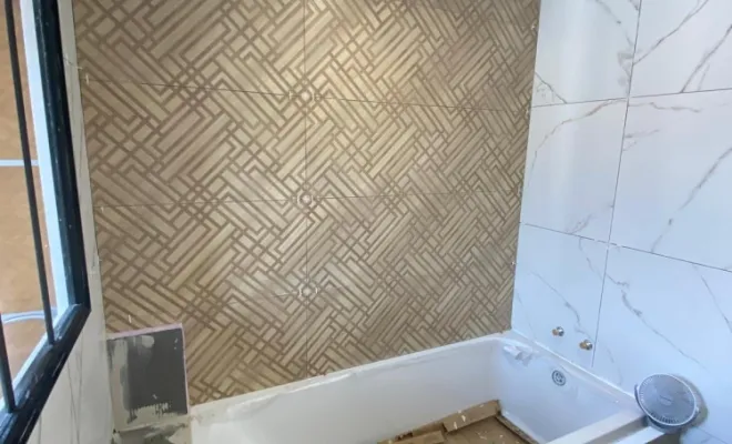 Rénovation d'une salle de bain Marbre et bois , Annecy, Impoco Catania